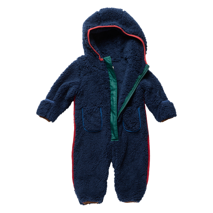 Baby Boy Pramsuit - Navy
