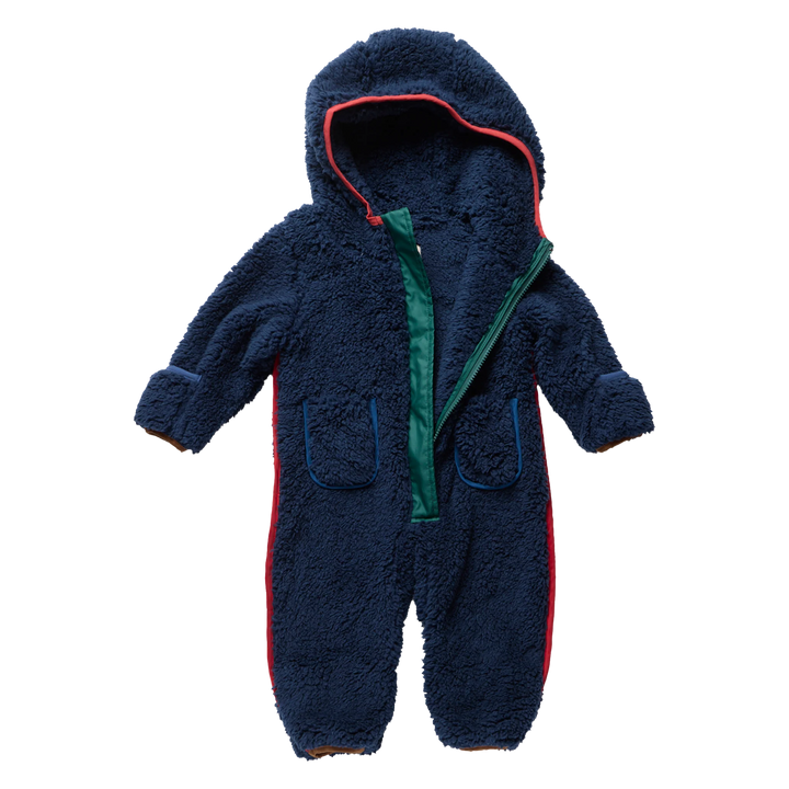 Baby Boy Pramsuit - Navy