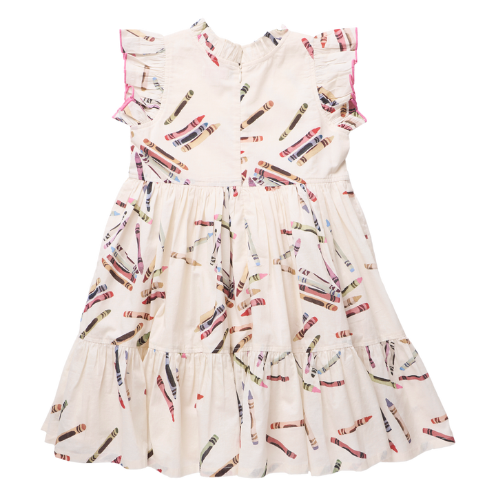 Girls Jennifer Dress - Tossed Crayons