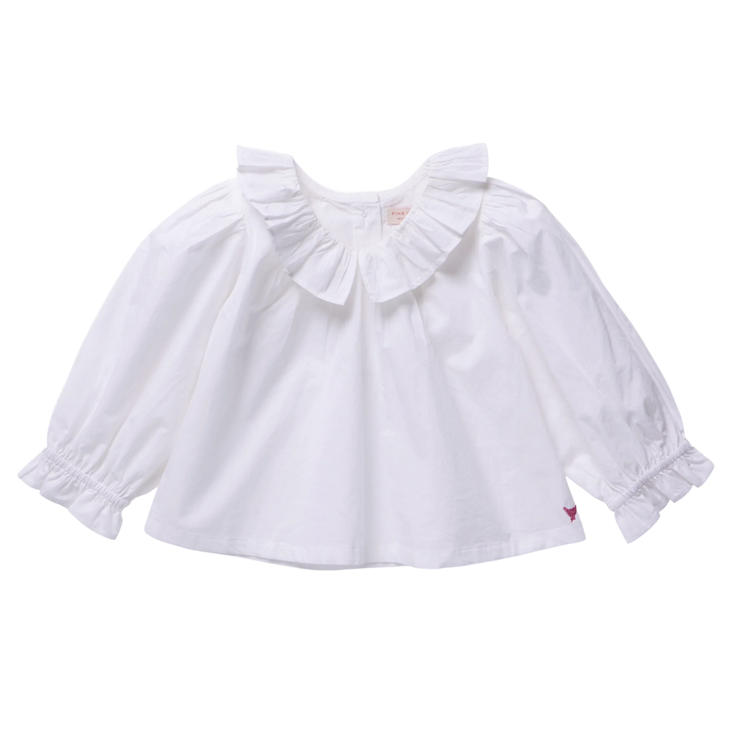 Girls Amara Top - White