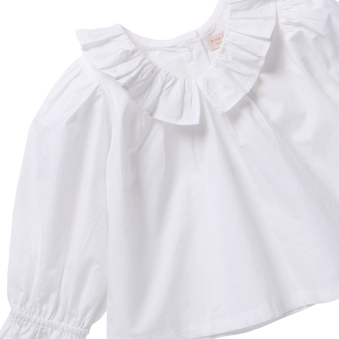 Girls Amara Top - White