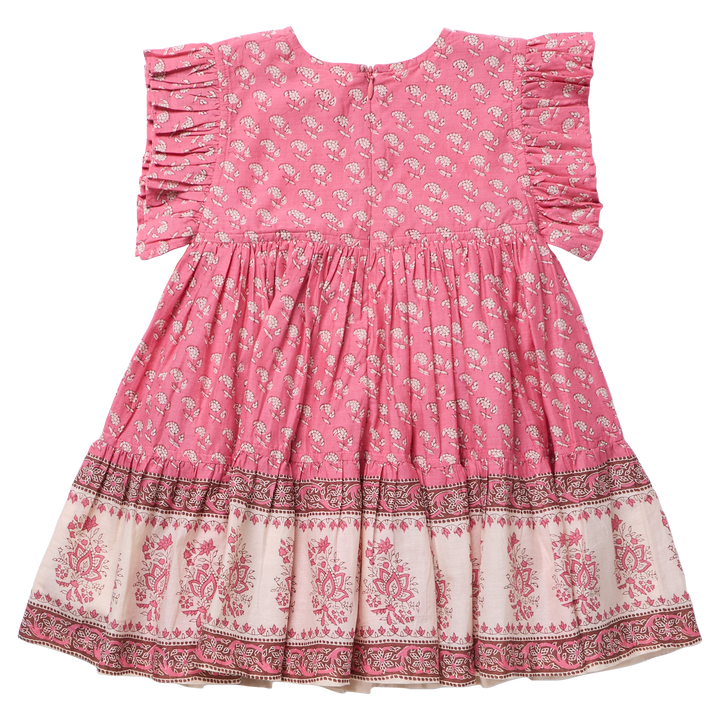 Girls Kit Dress - Small Paisley