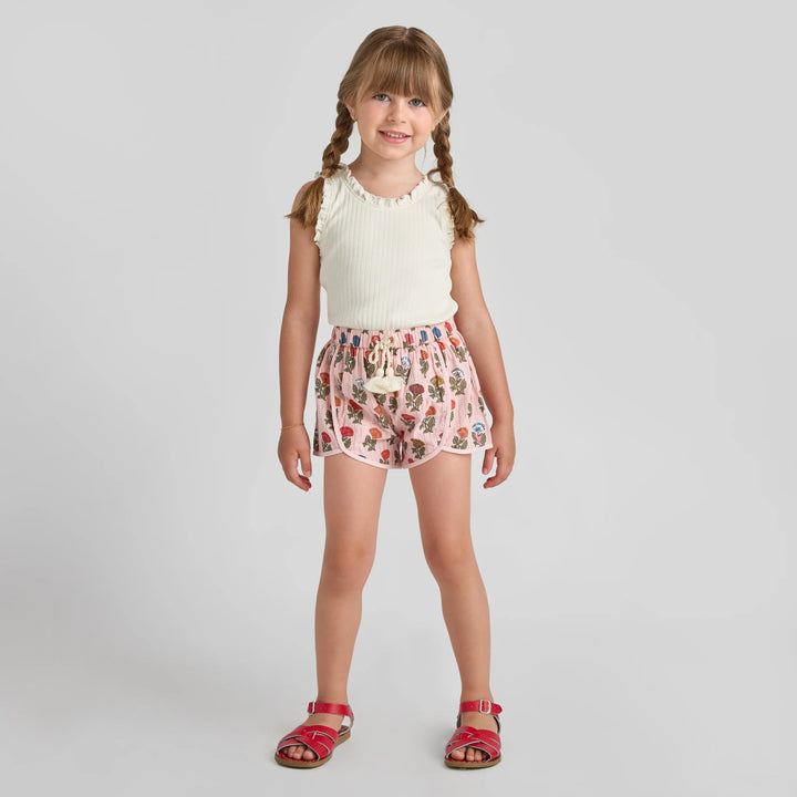 Girls Millie Short - Multi Flower Drop