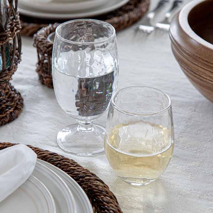 Puro Stemless White Wine Glass