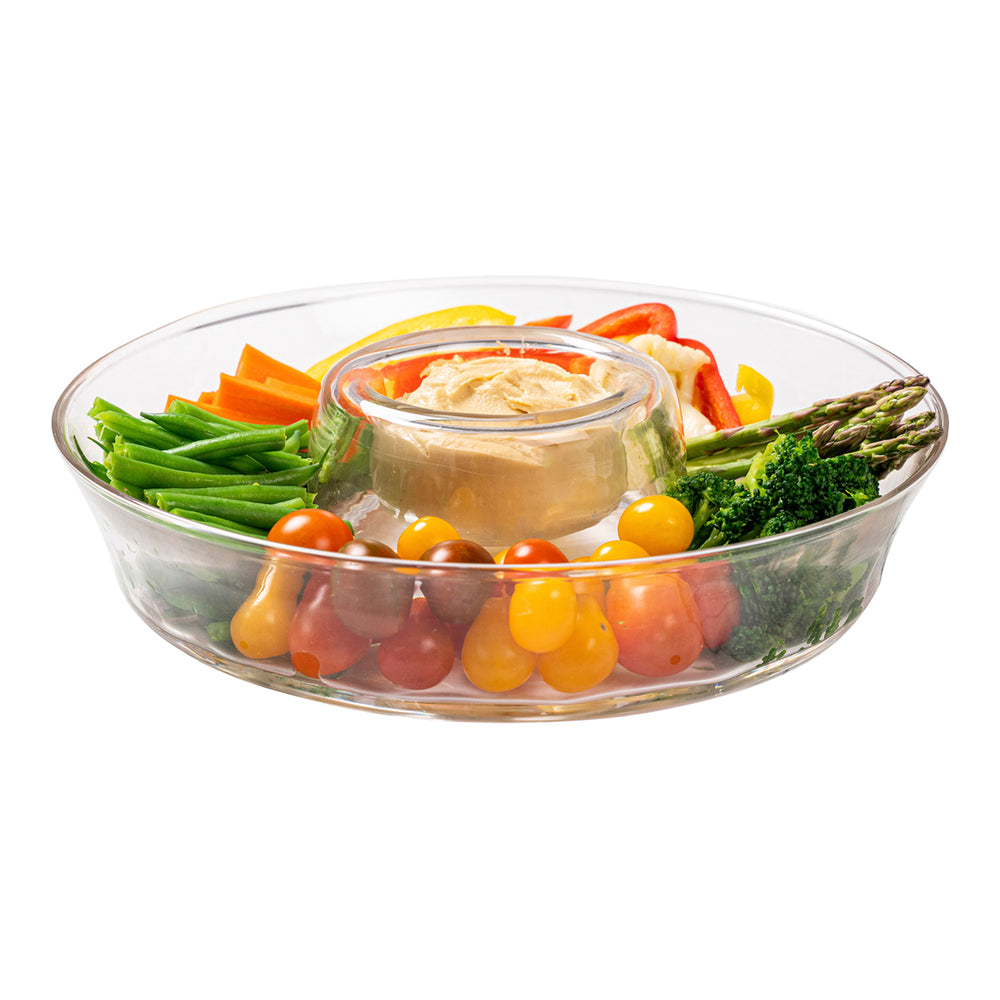 Puro Glass Chip and Dip