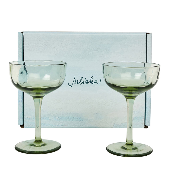 Puro Cocktail Coupe Set/2 - Basil