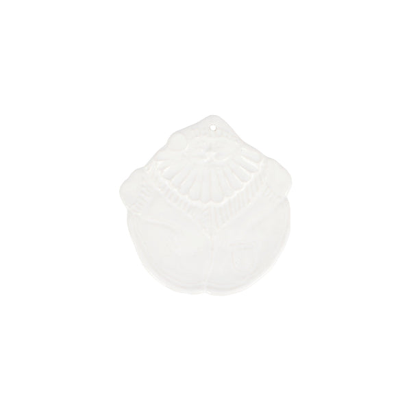 Pietra Natale Figural Santa Ornament