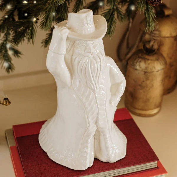 Pietra Natale Figural Cowboy Santa