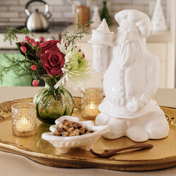Pietra Natale Figural Chef Santa