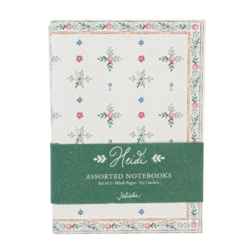 Heidi Journal Assorted Set/3 - Multi