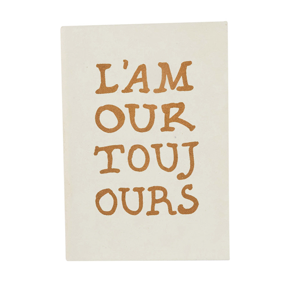 L'Amour Toujours Journal Assorted Set/3 - Gold