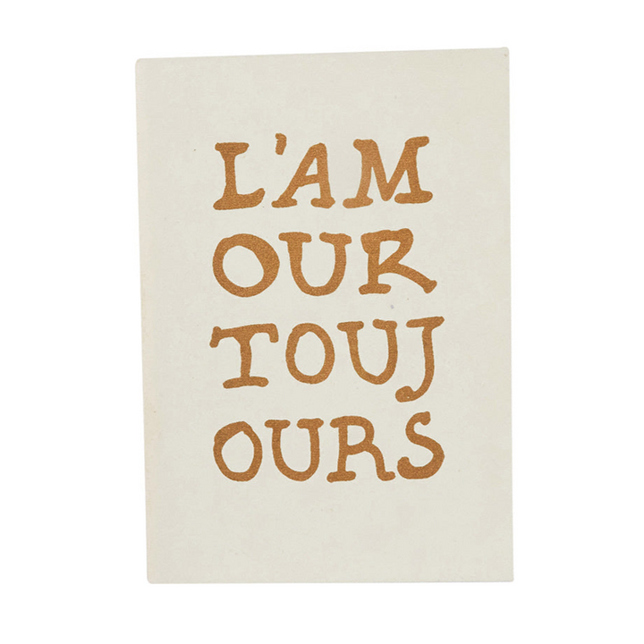 L'Amour Toujours Journal Assorted Set/3 - Gold