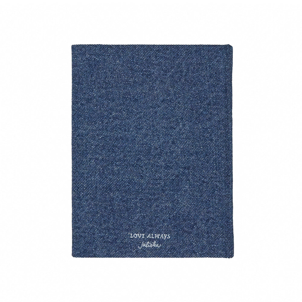 L'Amour Toujours 6" x 8" Journal - Denim