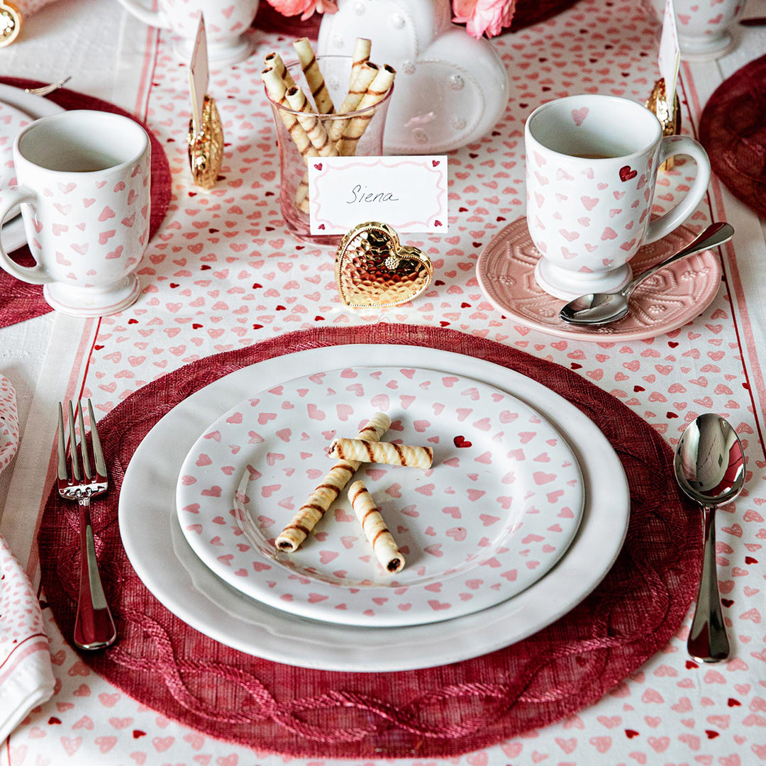 Love You More Place Card Set/12 - Pink