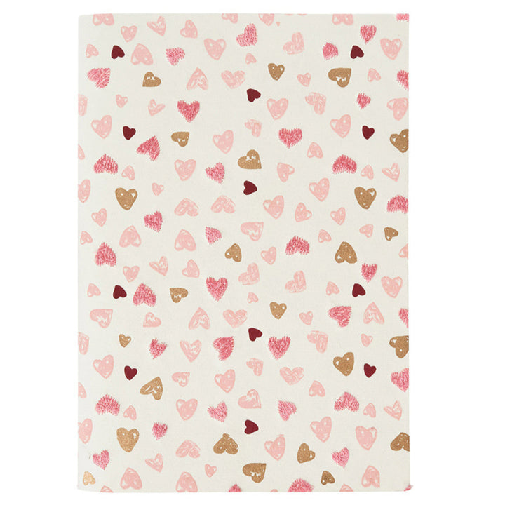 Love You More 7"x10" Paper Journal - Pink