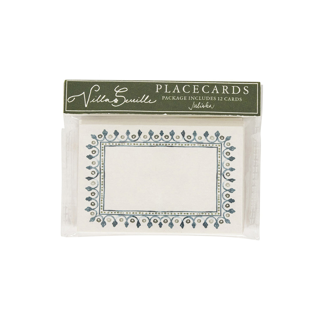 Villa Seville Place Card Set/12 - Chambray