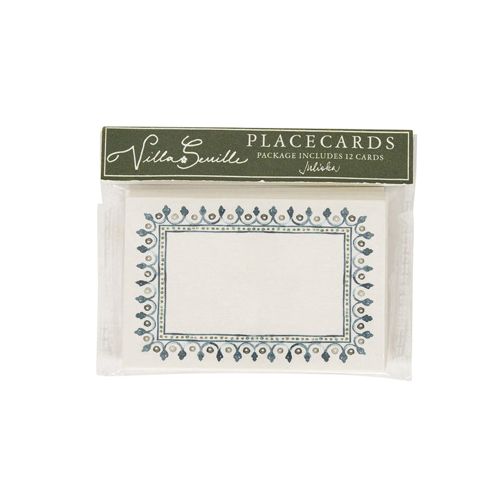 Villa Seville Place Card Set/12 - Chambray