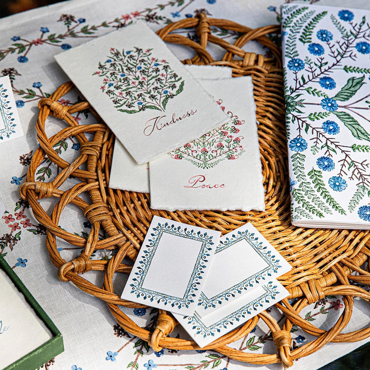 Villa Seville Place Card Set/12 - Chambray