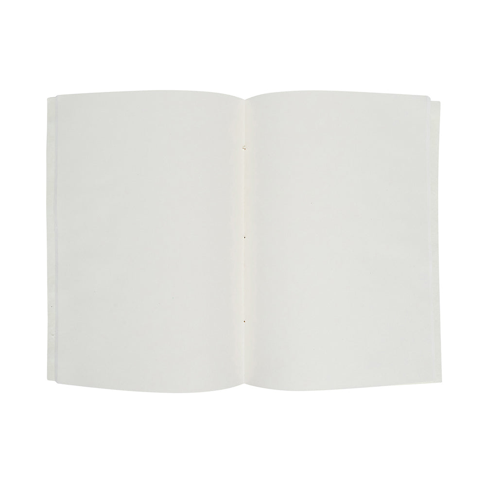 Villa Seville Embroidered 7" x 10" Paper Journal - Chambray