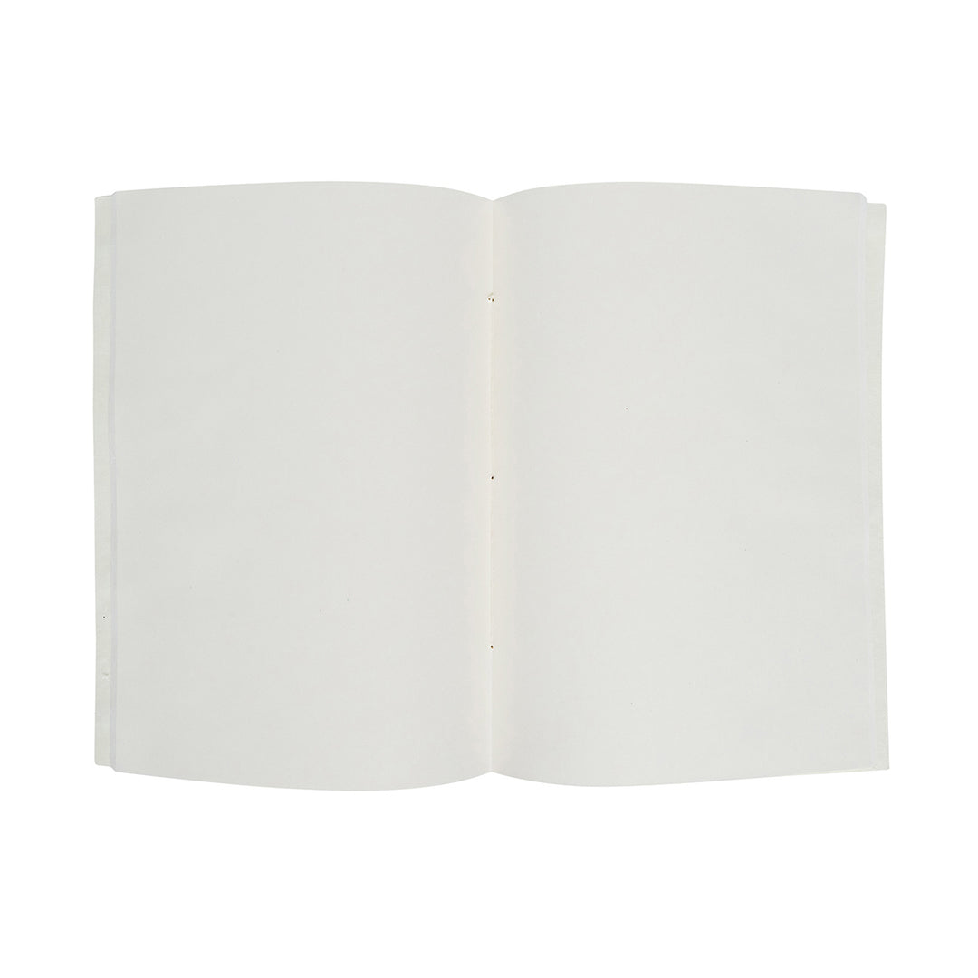 Villa Seville Embroidered 7" x 10" Paper Journal - Chambray