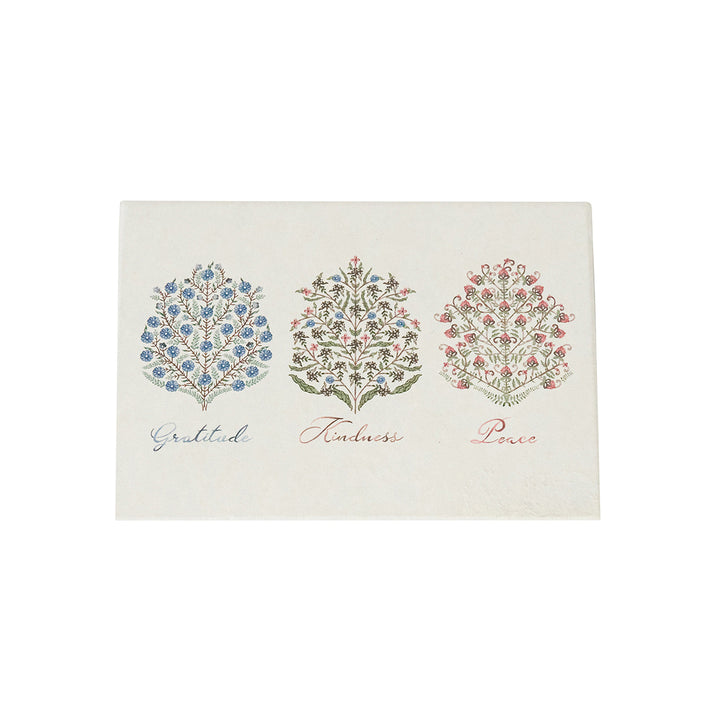 Villa Seville Note Card Assorted Set/6 - Chambray