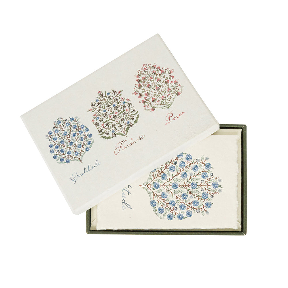 Villa Seville Note Card Assorted Set/6 - Chambray