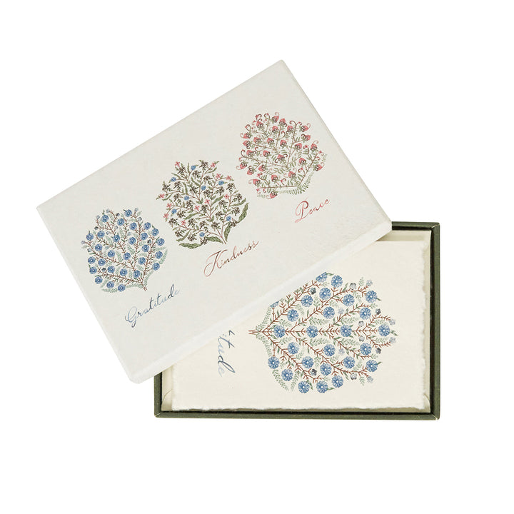 Villa Seville Note Card Assorted Set/6 - Chambray