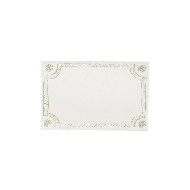 Berry & Thread Place Card Set/12 - Basil