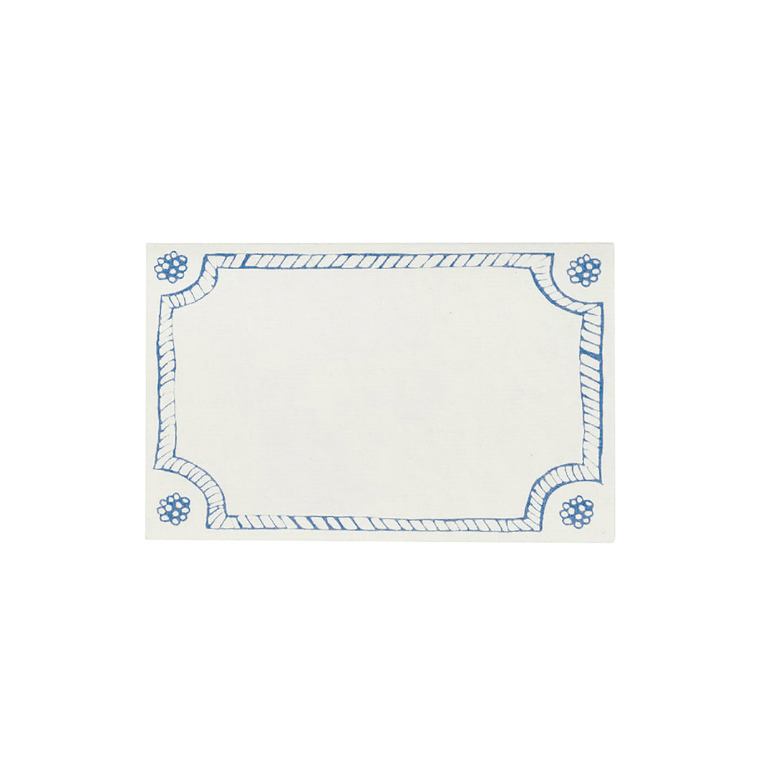 Berry & Thread Place Card Set/12 - Chambray