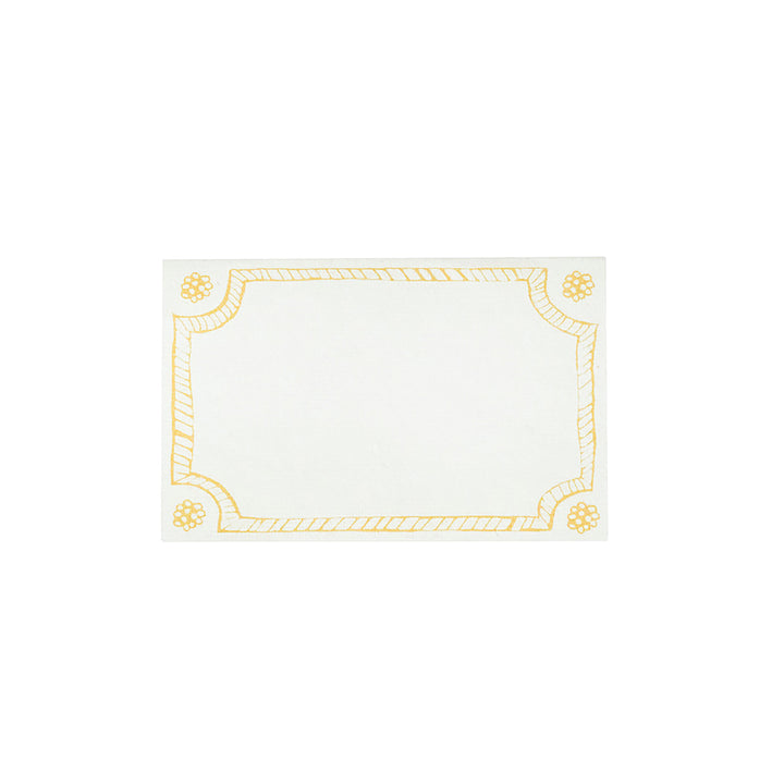 Berry & Thread Place Card Set/12 - Daffodil