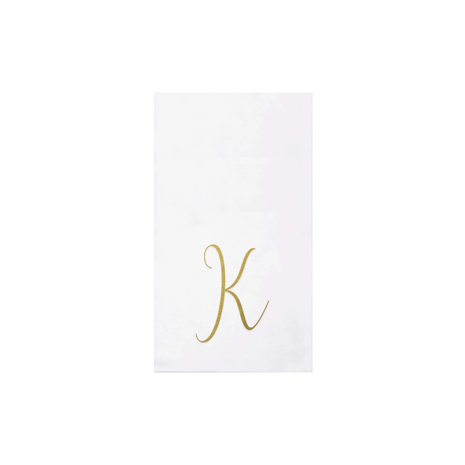 Papersoft Napkins Monogram Guest Towels - K