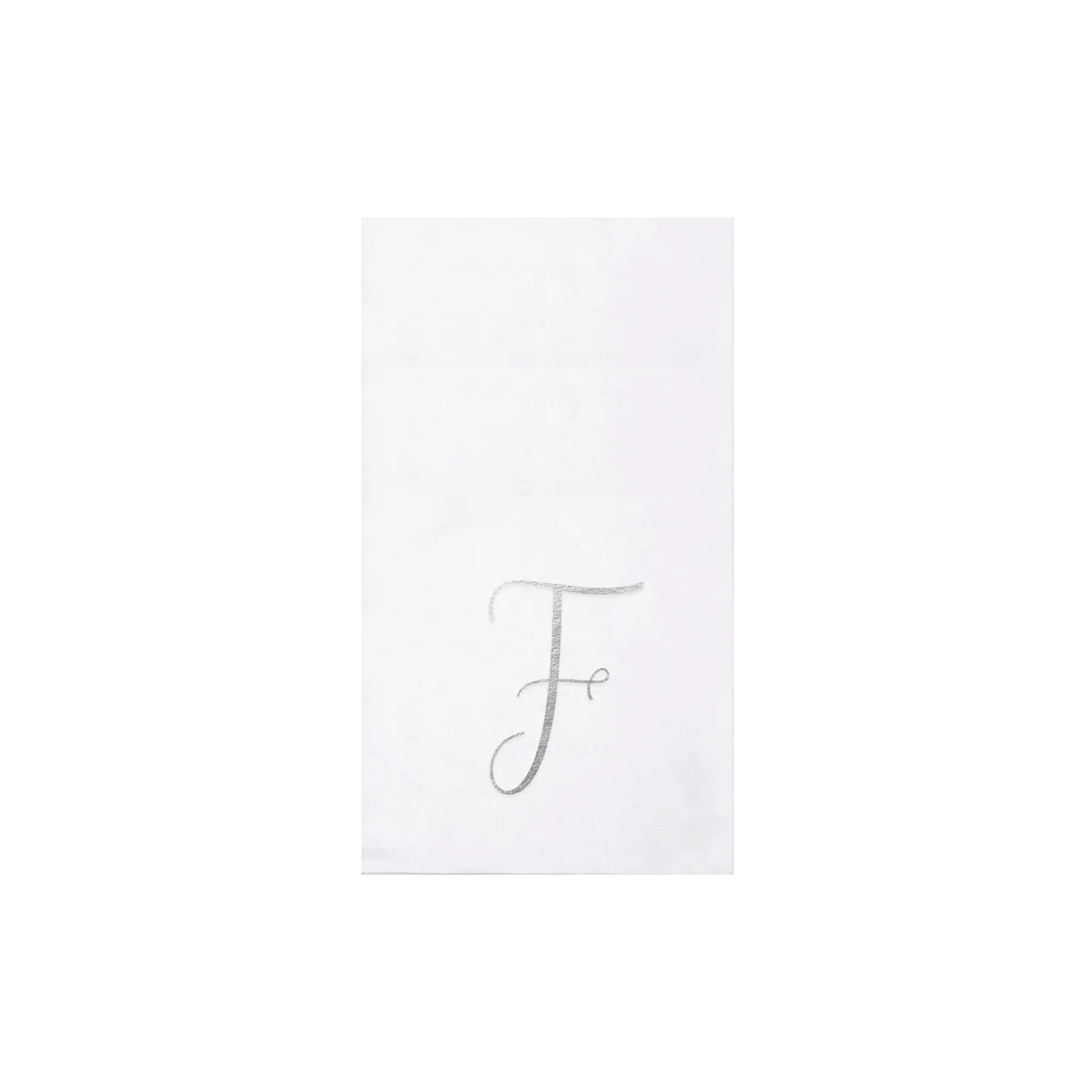 Papersoft Napkins Monogram Guest Towels - F