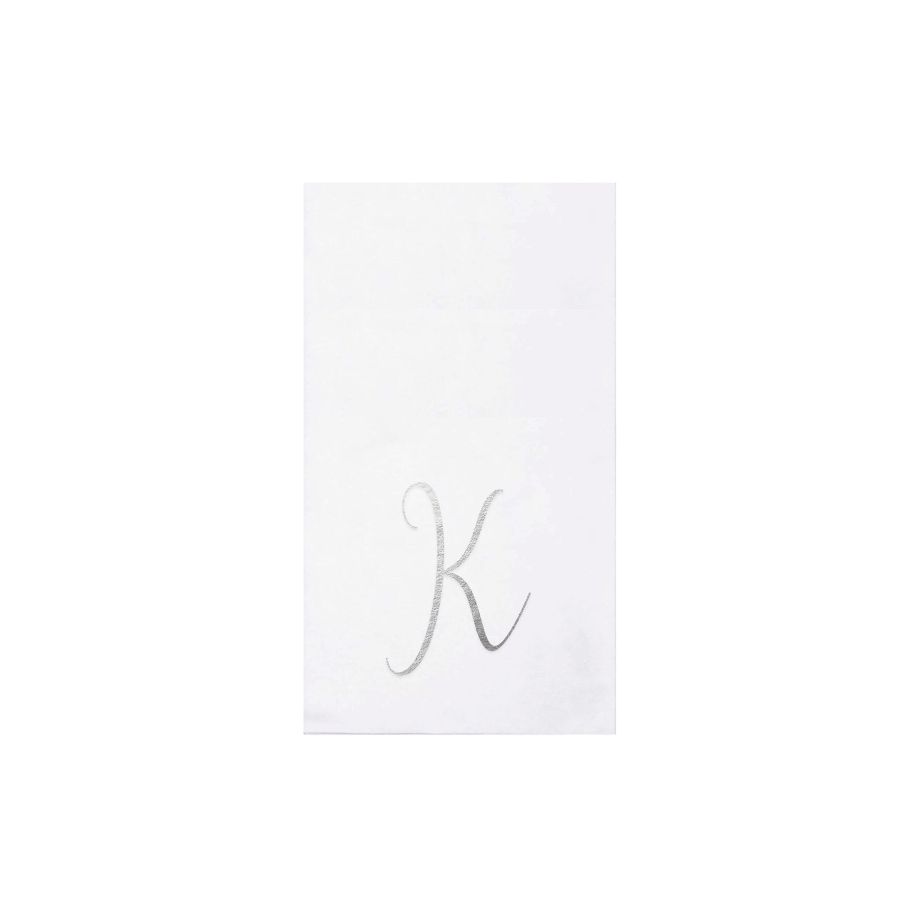 Papersoft Napkins Monogram Guest Towels - K