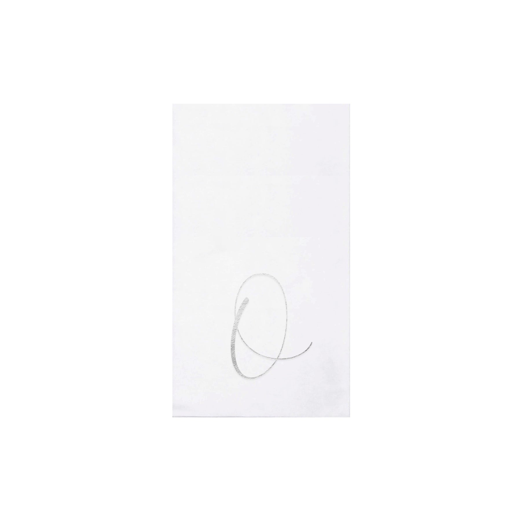 Papersoft Napkins Monogram Guest Towels - O
