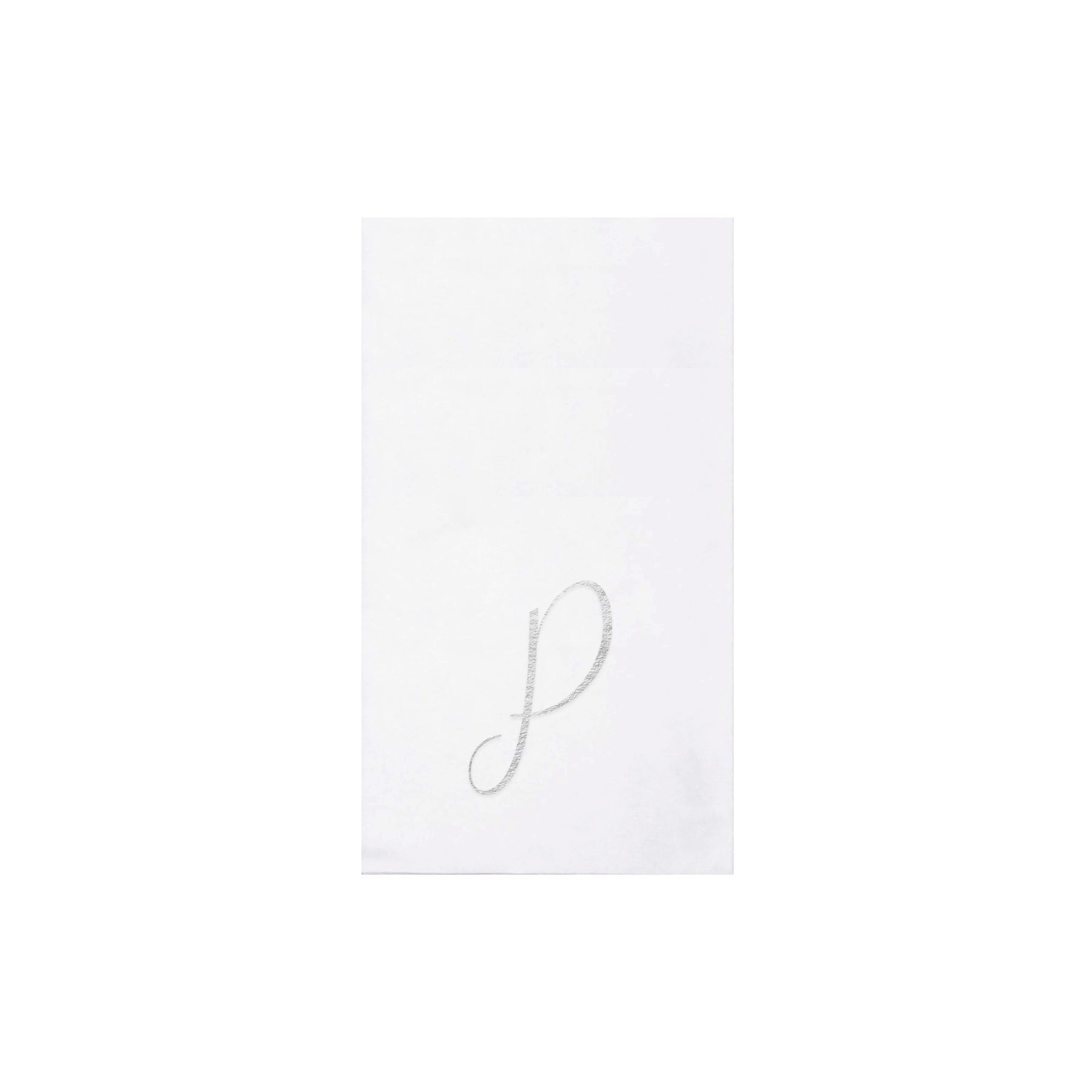 Papersoft Napkins Monogram Guest Towels - P