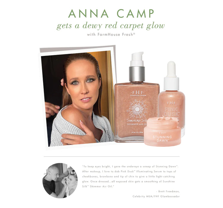 Pink Dusk: Illuminating Peptide Serum
