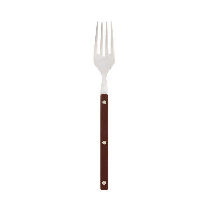 Pastello Brown Three-Piece Place Setting