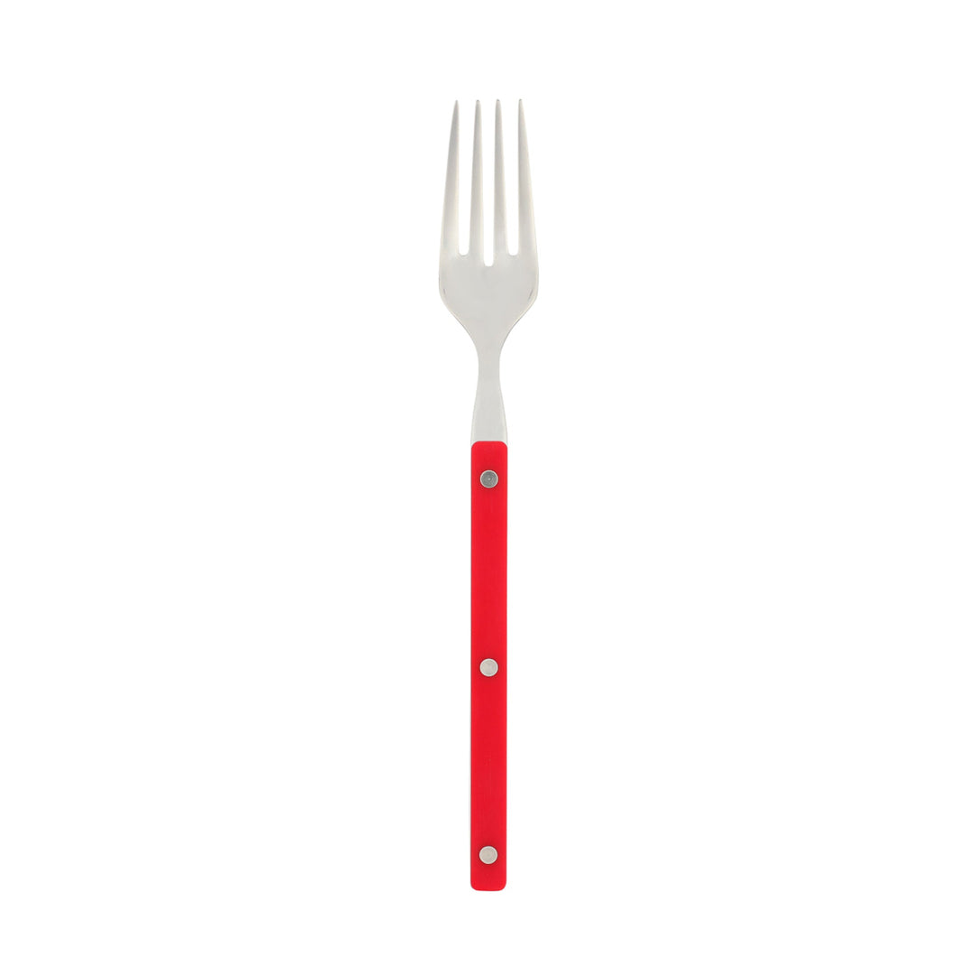Pastello Red Three-Piece Place Setting