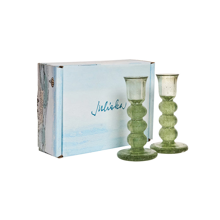 Provence 5" Candlestick Set/2 - Basil