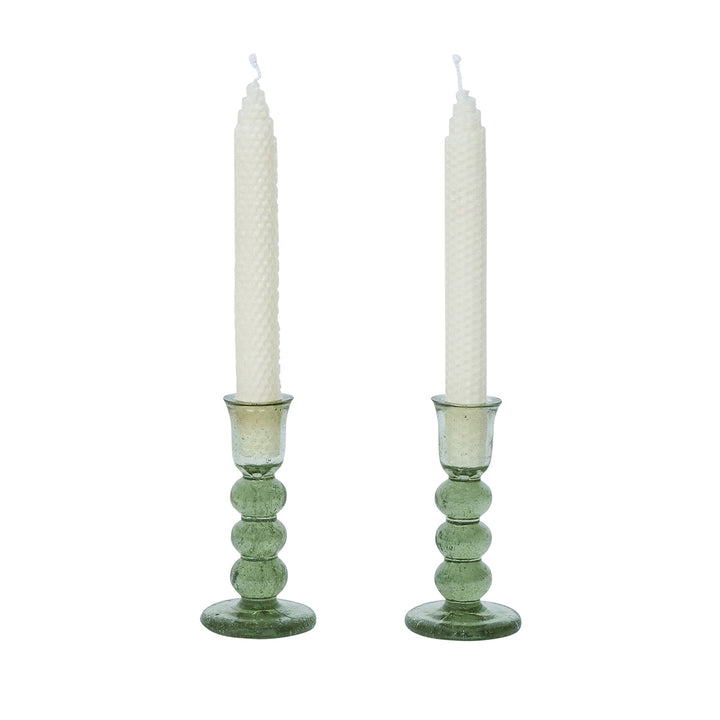 Provence 5" Candlestick Set/2 - Basil