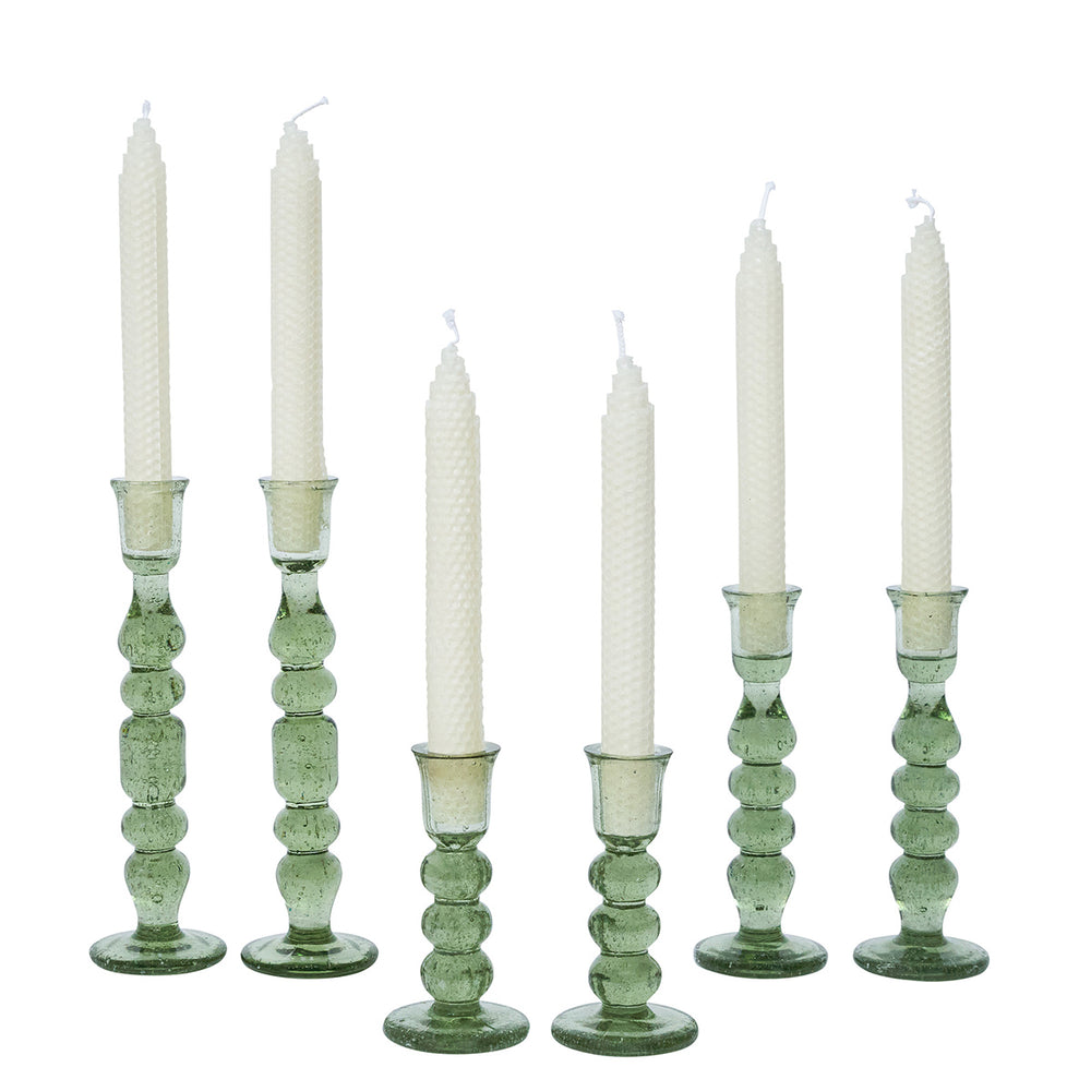 Provence 9" Candlestick Set/2 - Basil