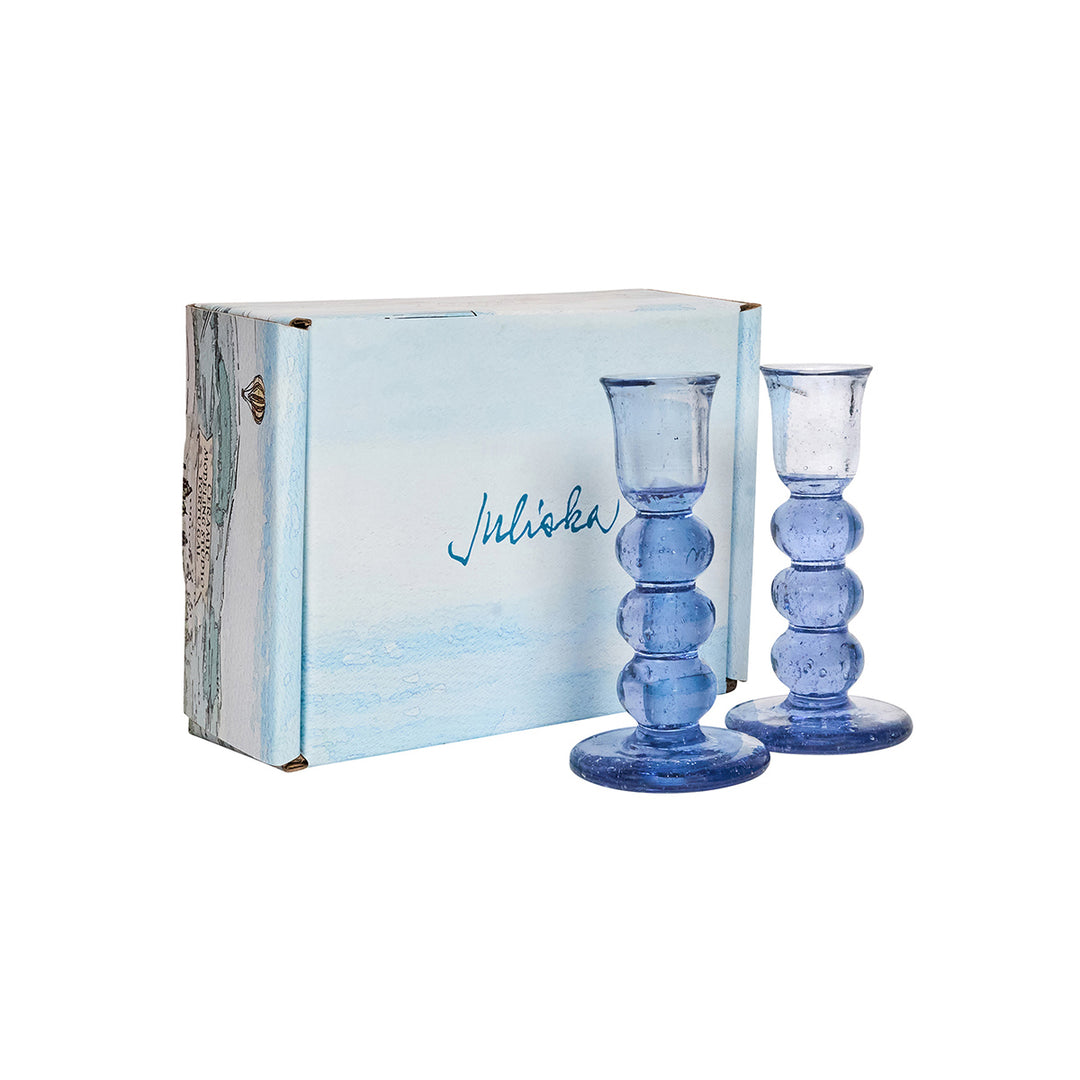 Provence 5" Candlestick Set/2 - Chambray