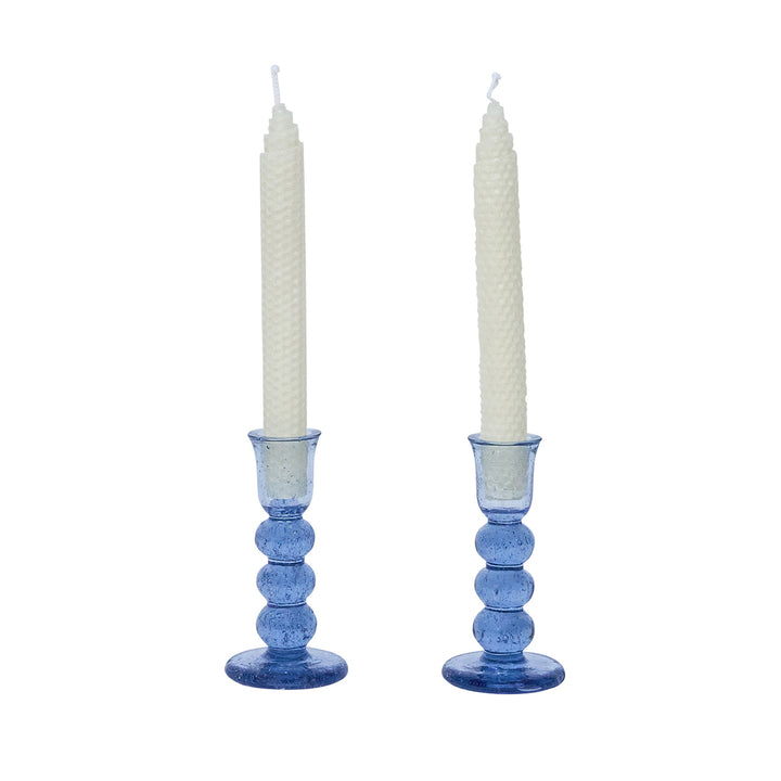 Provence 5" Candlestick Set/2 - Chambray