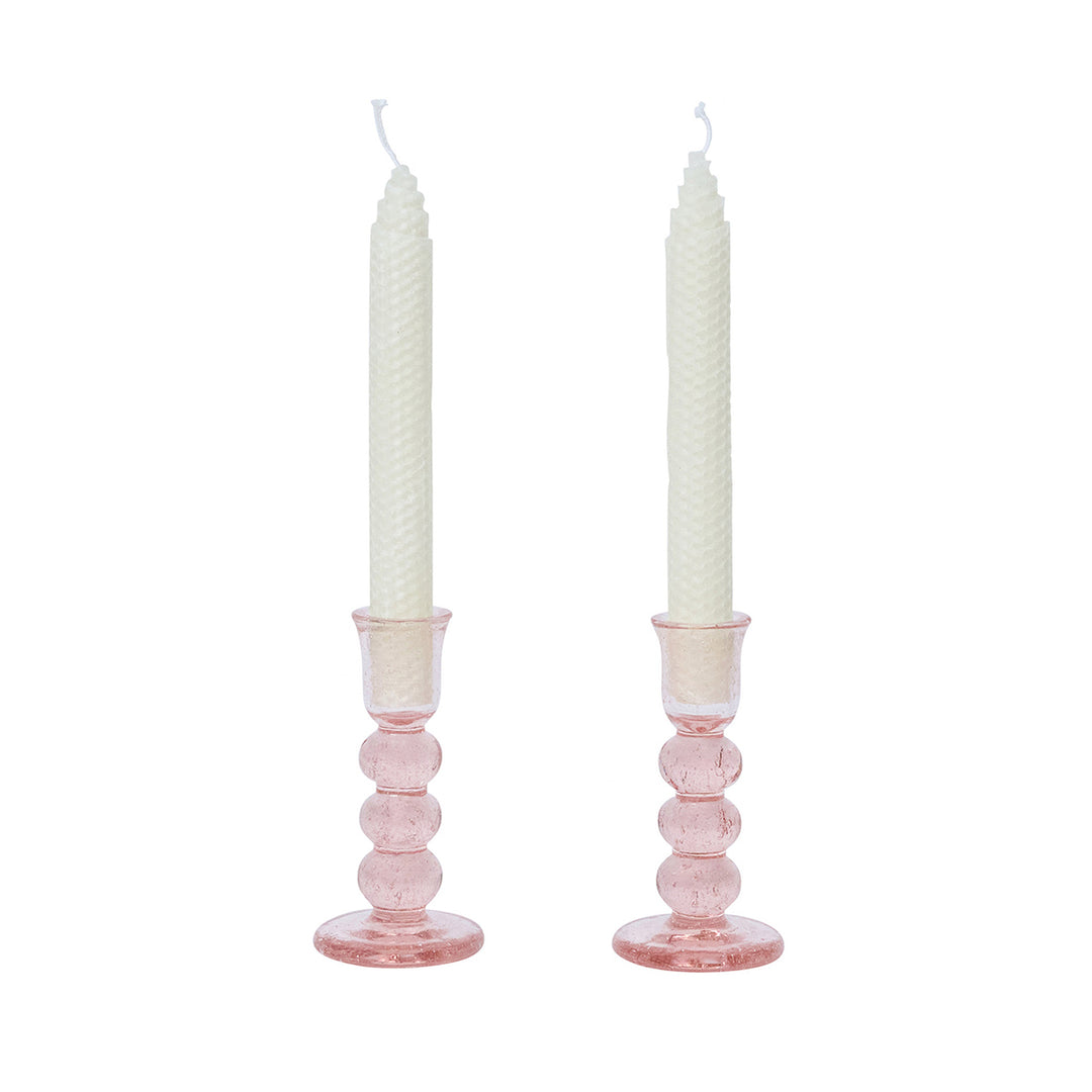 Provence 5" Candlestick Set/2 - Blush