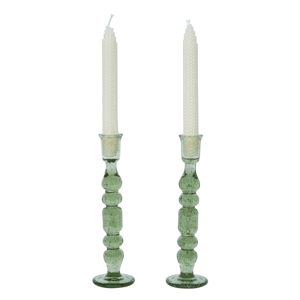 Provence 9" Candlestick Set/2 - Basil