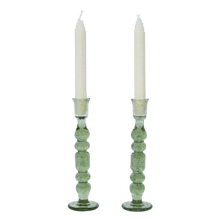 Provence 9" Candlestick Set/2 - Basil