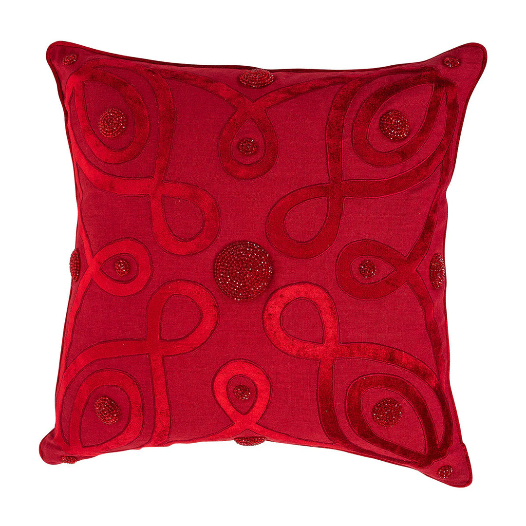 Berry & Thread Ruby 22" Sq Pillow