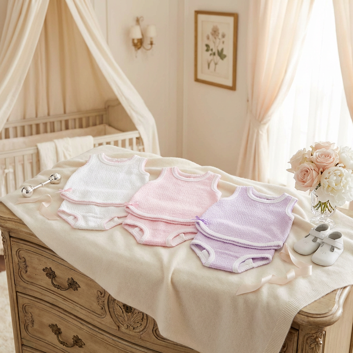 2pc Sleeveless Set w/ Bloomers