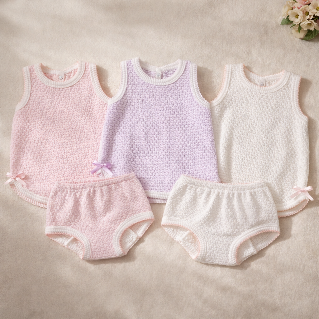 2pc Sleeveless Set w/ Bloomers
