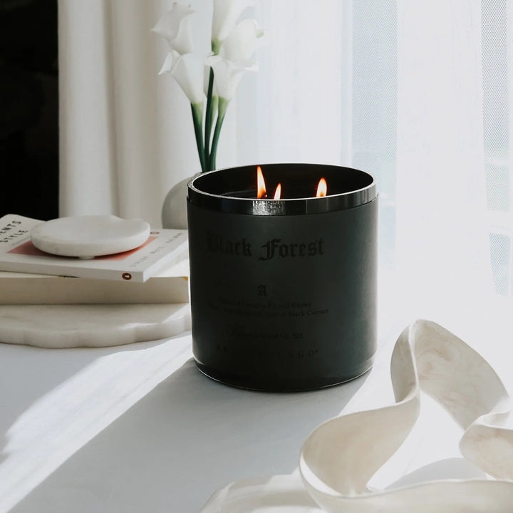 Black Forest Letter Press Candle